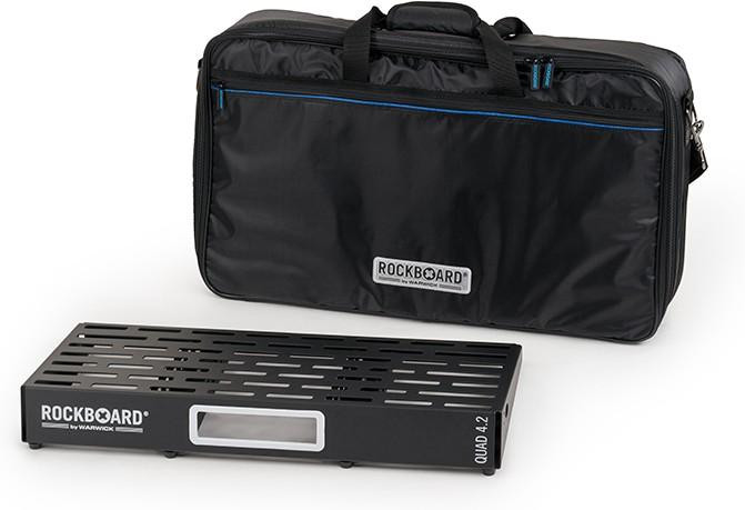 RockBoard QUAD 4.2 エフェクターボード 本体 Rockboard QUAD 4.2 Pedalboard with Gig Bag - Andertons Music Co.